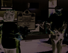 Memorial marker placed for location of East Carroll Training School.