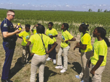 Students learn safety in ag settings