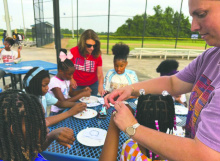 First Baptist Church's vacation Bible school at the ballpark