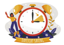Daylight saving time will end for the year at 2 a.m. on Sunday, Nov. 2, when we 'fall back' and gain an extra hour of sleep.