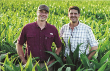 Nolan Parker (left) and Matthew Brown featured in national magazine.