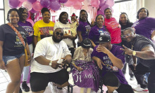 Her family celebrates the 100th birthday of Pearlie Robinson Lewis