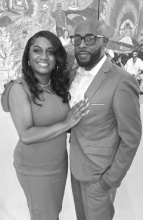 Brandon with wife, Charlene