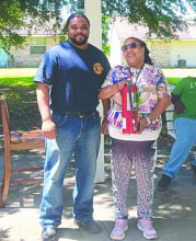 Keith Larry with Rosie Larry