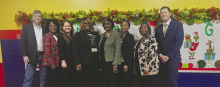 Louisiana State Superintendent Dr. Cade Brumley (far right) met with local school officials and educators last Wednesday, December 3, during a visit to Griffin-Southside Lower and Upper Elementary School. Calls to Brumley about the content of the meeting were unanswered; however, the East Carroll Parish School Board website said that he met with the East Carroll Parish School District's instructional leadership team, board members, and parish school superintendent to celebrate the district's academic growth