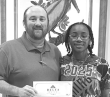 Two more students from General Trass High School have been awarded $250 scholarships in conjunction with Delta Bank's