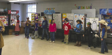 Briarfield reading fair exhibits