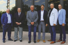 Andy Brister (far left) named chairman of LDWF Commission.