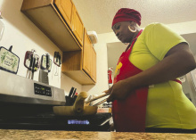 For Matthews, cooking is about the children