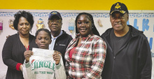 Southside student receives award for academics in first nine weeks
