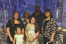 A cruise for Laura Sevier and family