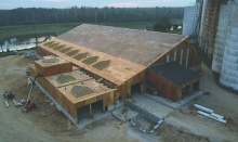 Fertilizer plant uses cutting-edge construction