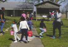 DEBRA HOPKINS The 2025 Annual Easter Egg Hunt hosted by the East Carroll Parish Sheriff’s Office and Friends of the Louisiana State Cotton Museum was well attended by over 50 kids last Saturday. Volunteers manned the registration tables in each category. At 10:00 am, the hunt was on. See page 4 for pictures of egg hunt winners.