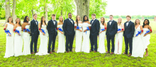 Briarfield graduates pictured (from left) Malli Tatum, Caroline Miller, Ulaila Martin, Jack Martin, Sage Raymond, Brock Johnson, Aubree Jones, Calvin Barnes, Rylee Russell, Val Dukes, Bryant Smith, Madeline Condrey, David Bailey, Abby Allen, Ryder Jones, Carrie Beth Miller, Samiyah Flores. PHOTO BY TAYLOR HOWARD