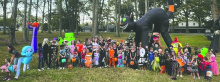 Island Point Drive trick or treaters