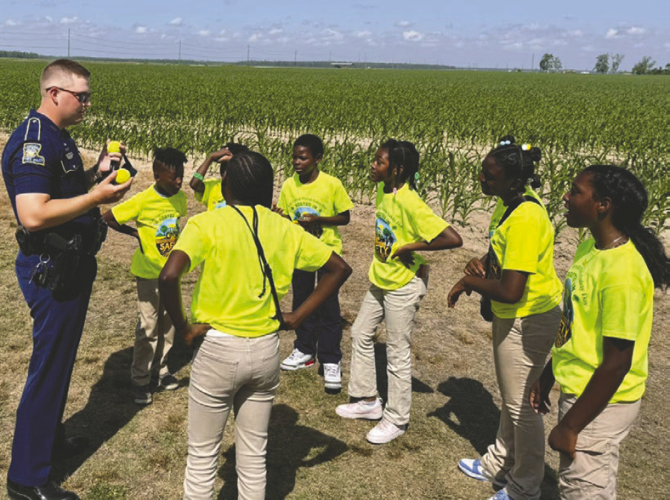 Students learn safety in ag settings
