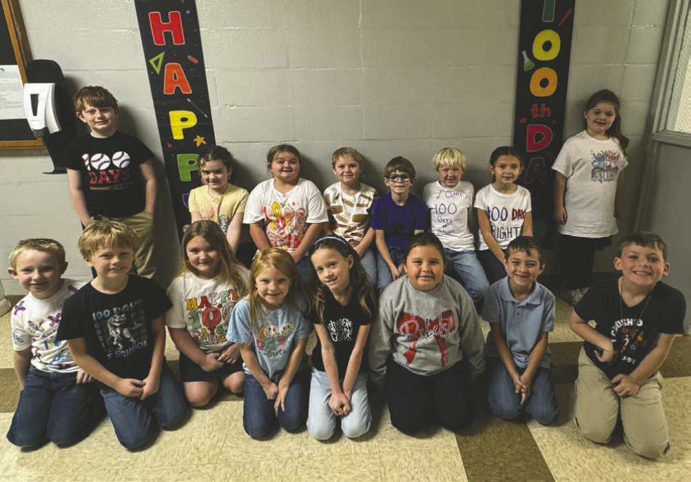 100 days of school at Briarfield