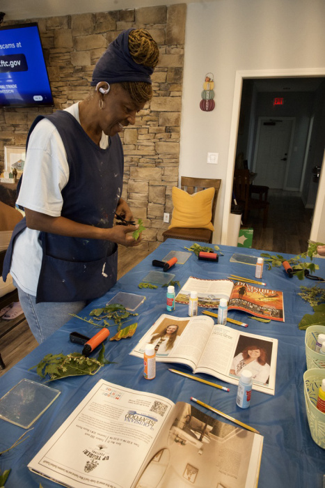 Art for All's Wanda Manning preps for art experiences