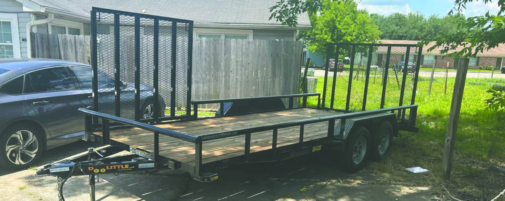 A local man remains in the Riverbend Detention Center on a $10,000 bond after he allegedly sold a trailer stolen from Lake Providence. The 18-foot utility trailer was stolen on June 21 and recovered on June 25 in Monroe. The East Carroll Parish Sheriff’s Office, with the assistance of the Louisiana State Police, arrested David Hampton Jr. on July 8 and charged him with Felony Theft over $5,000. Hampton also has pending charges with the Louisiana State Police. DEBRA HOPKINS