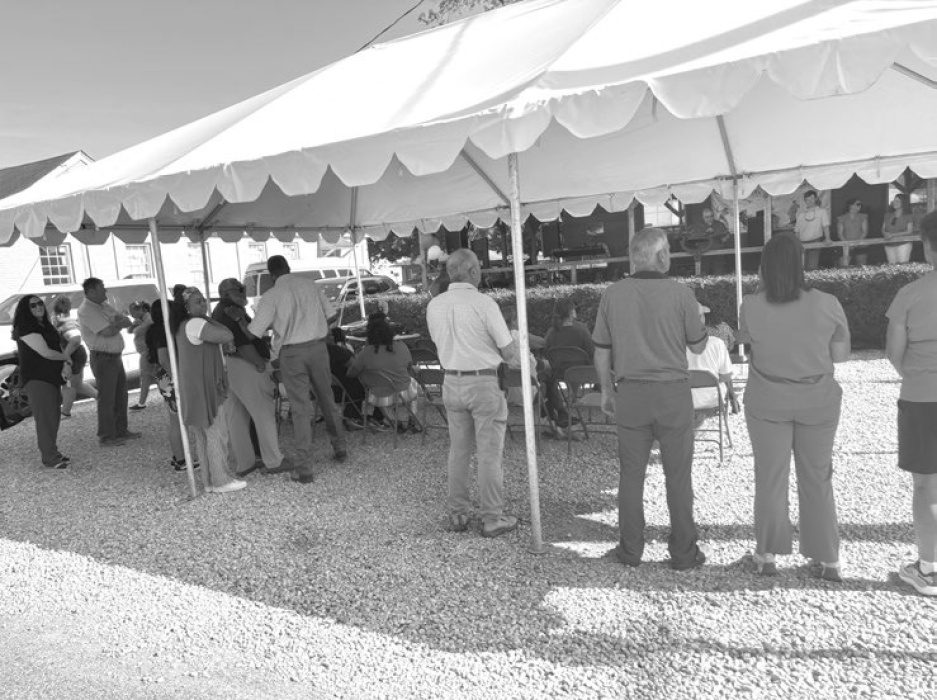 COURTESY PHOTO Brister Law Firm held its annual Spring Jam last week, and this event also served as a celebration of 30 years for the firm. A crowd enjoyed live music, as well as a sample of Andy's famous chocolate chip cookies.
