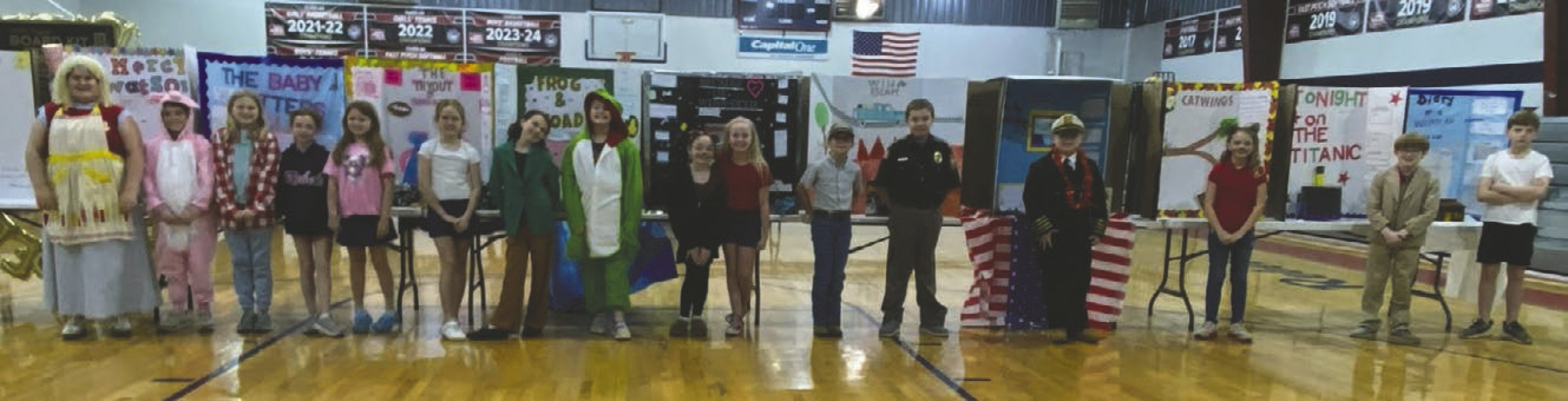 Some scenes from Briarfield's reading fair
