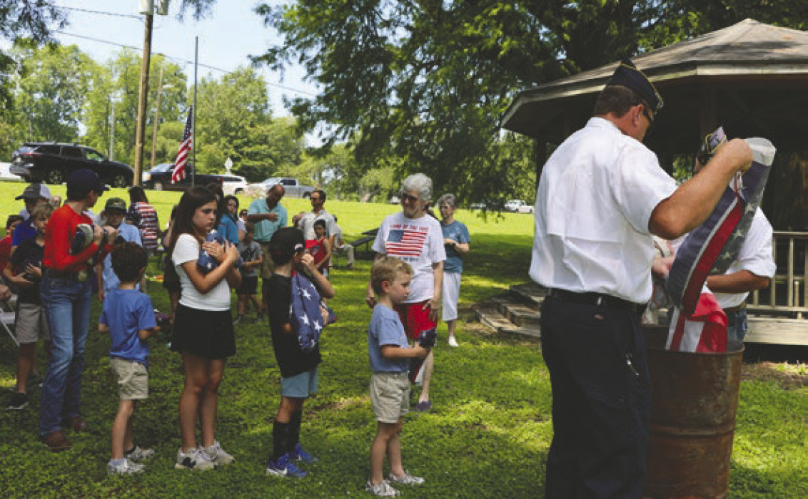 The local chapter of the Daughters of the American Revolution