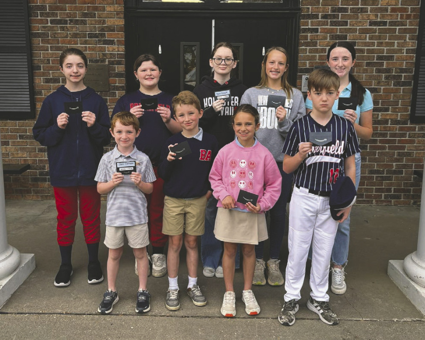 Briarfield reading winners