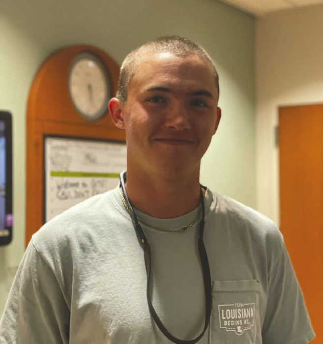 Ben Coullard got in on the head shaving action