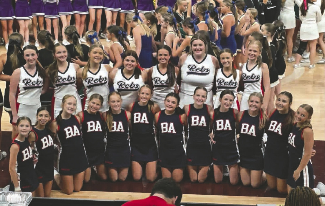 Briarfield Academy cheerleaders