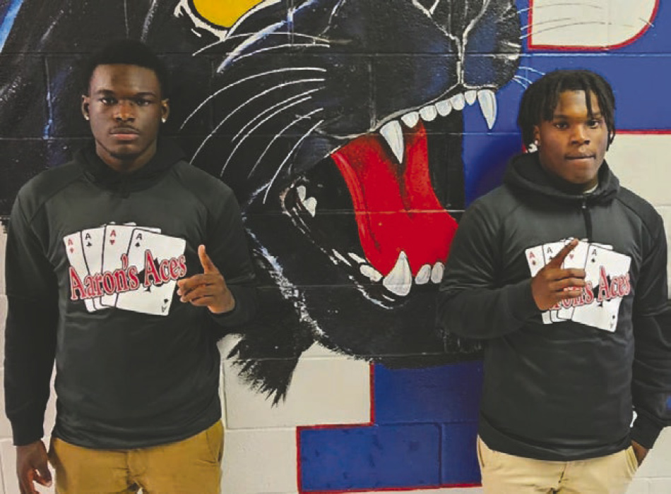 'Aaron's Aces' Ahmoniee Williams and Anton Davis