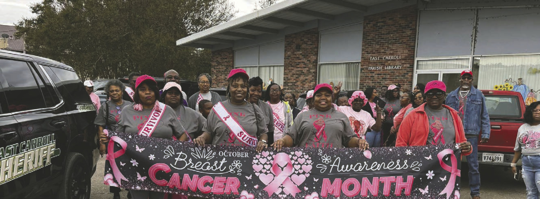 Breast cancer awareness event at East Carroll Parish library