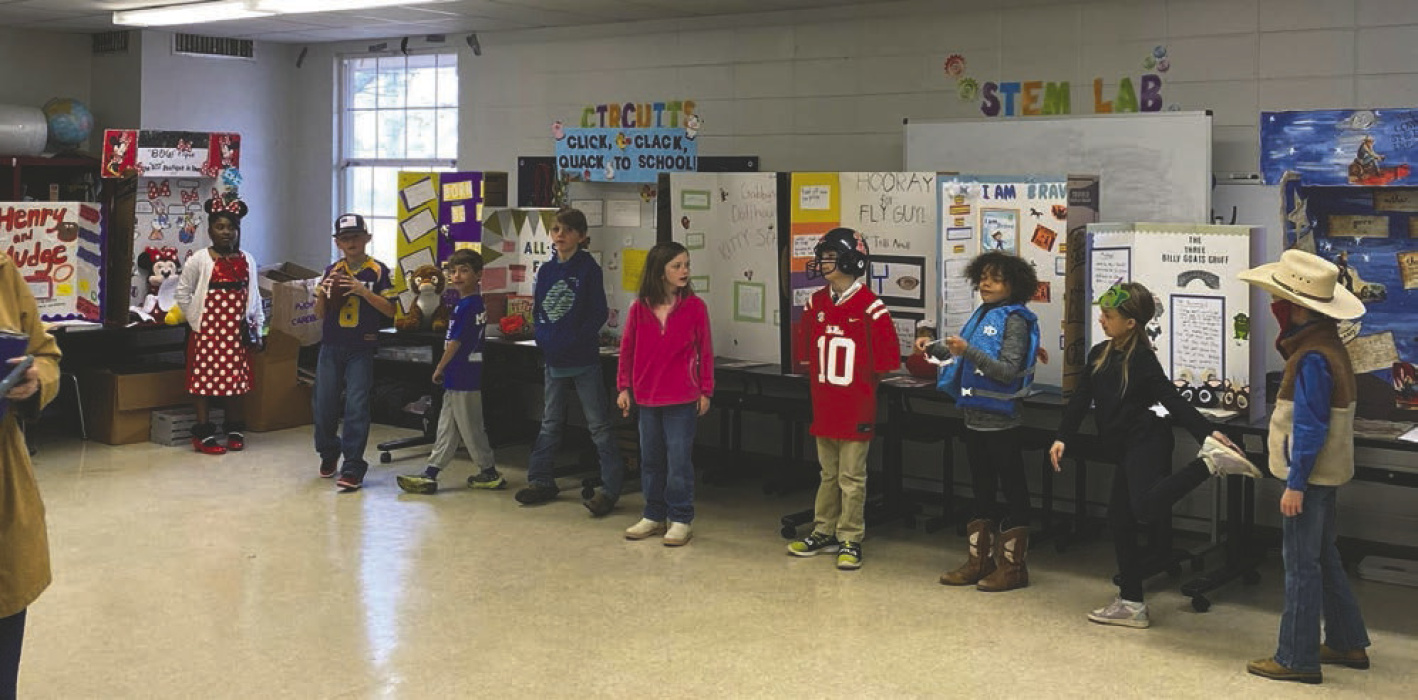 Briarfield reading fair exhibits