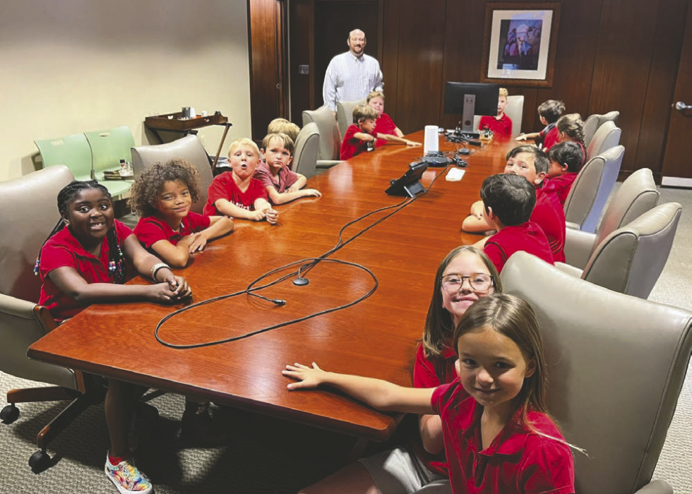 Field trip to Delta Bank and its board room