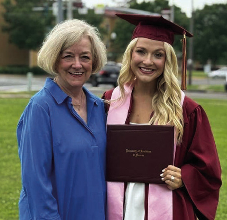 Sydni K. Knight and grandmother, Sharon Knight