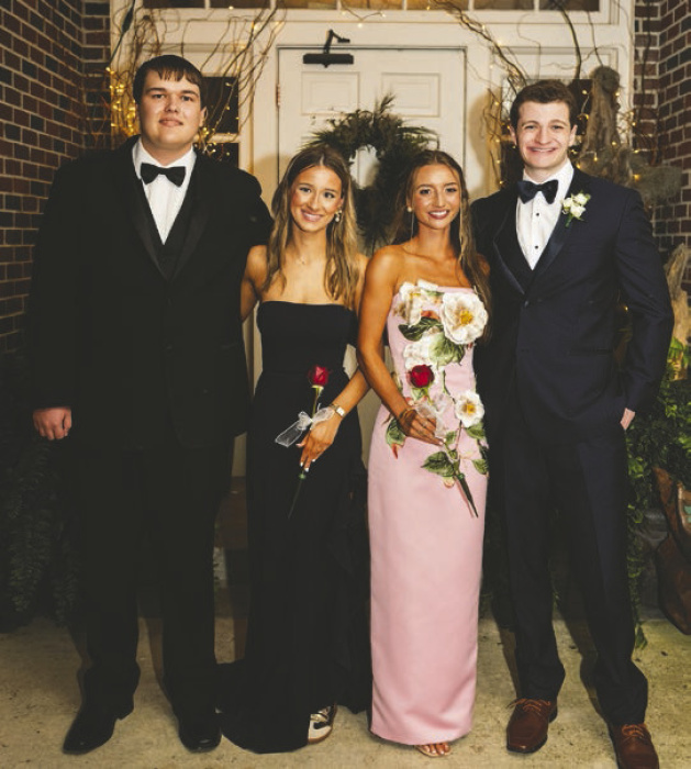 Bryant Smith, Malli Tatum, Caroline Miller and David Bailey