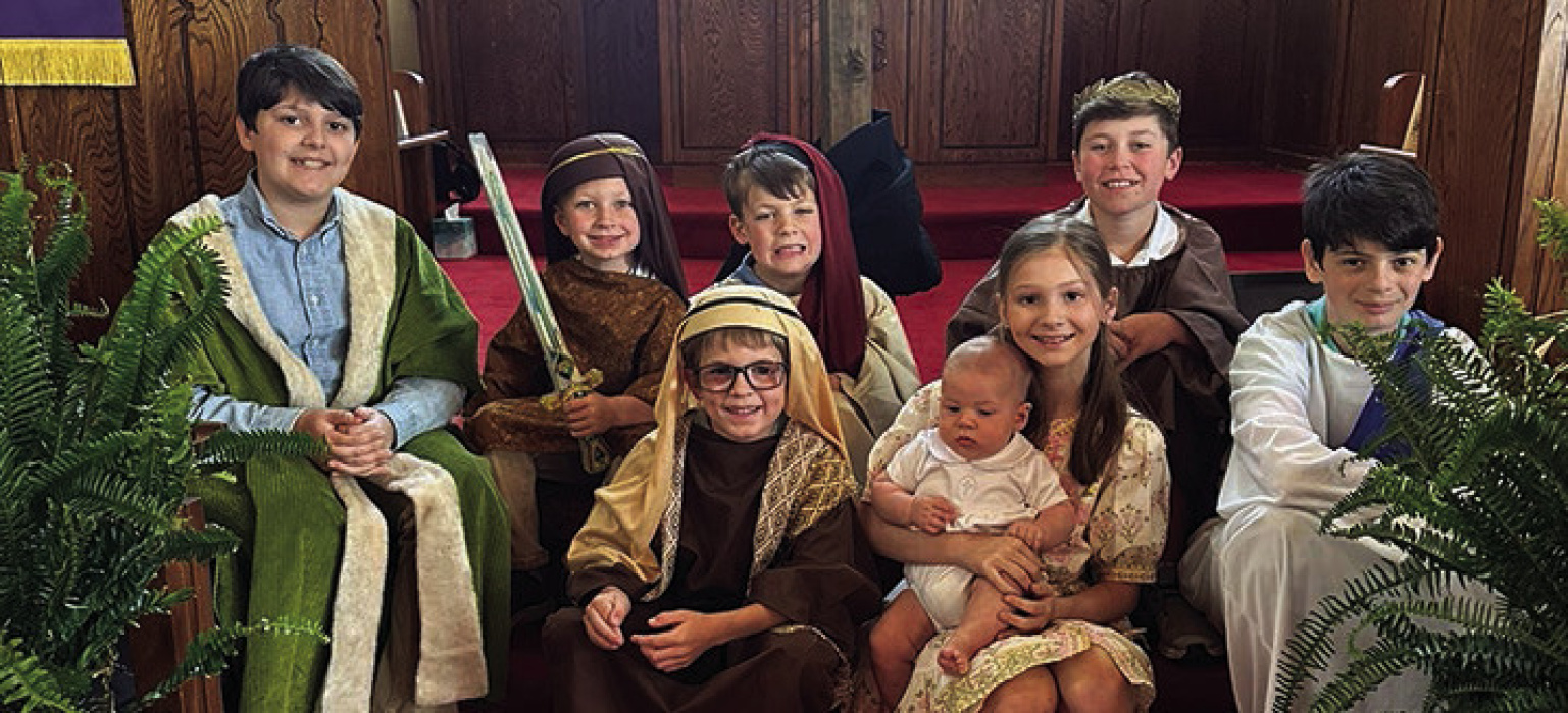 'Tale of Three Trees' cast of First Methodist Church