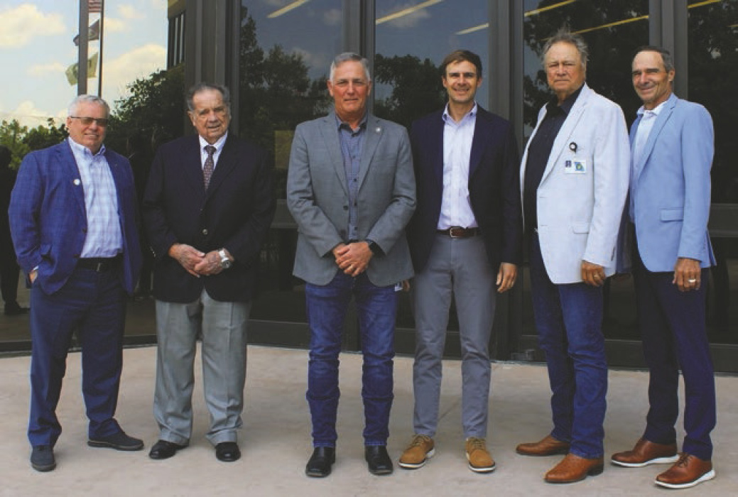 Andy Brister (far left) named chairman of LDWF Commission.