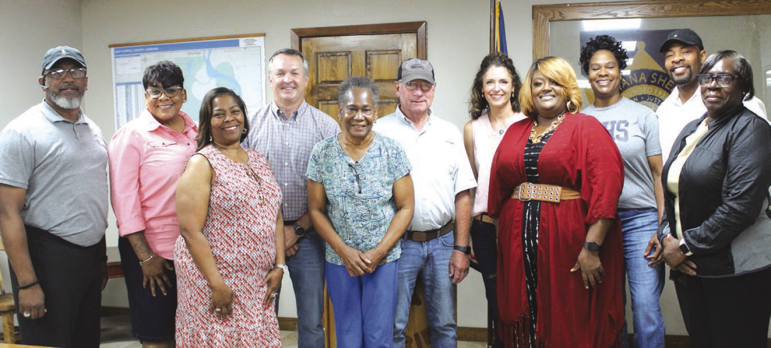 Letlow visits with local leaders and area farmers