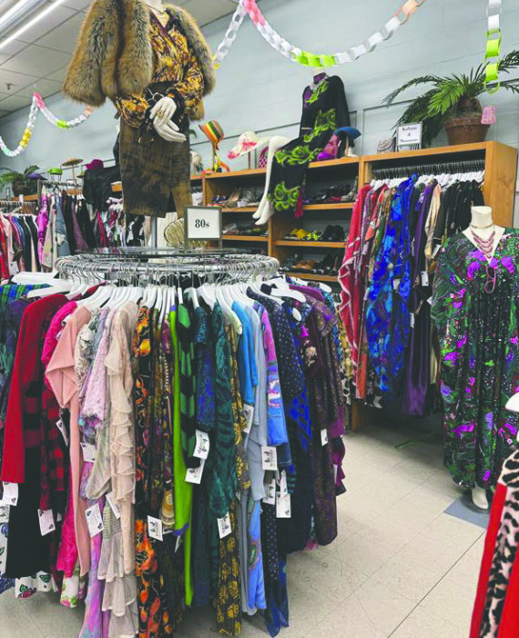 Fashion from the 1980s at Time Warp vintage clothing store in Baton Rouge. AVERY WILLIAMS