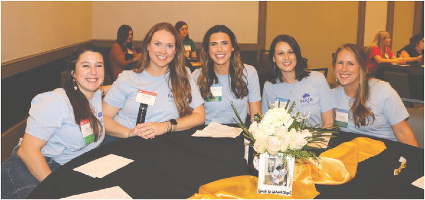 Members of the Junior Auxiliary of Lake Providence recently attended the National Association of Junior Auxiliaries AEC meeting in Memphis