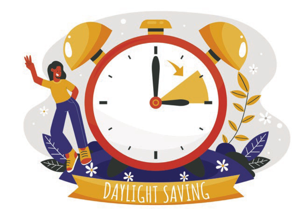 Daylight saving time will end for the year at 2 a.m. on Sunday, Nov. 3, when we 'fall back' and gain an extra hour of sleep.