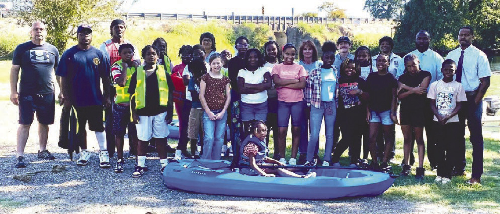 4-H kayaking