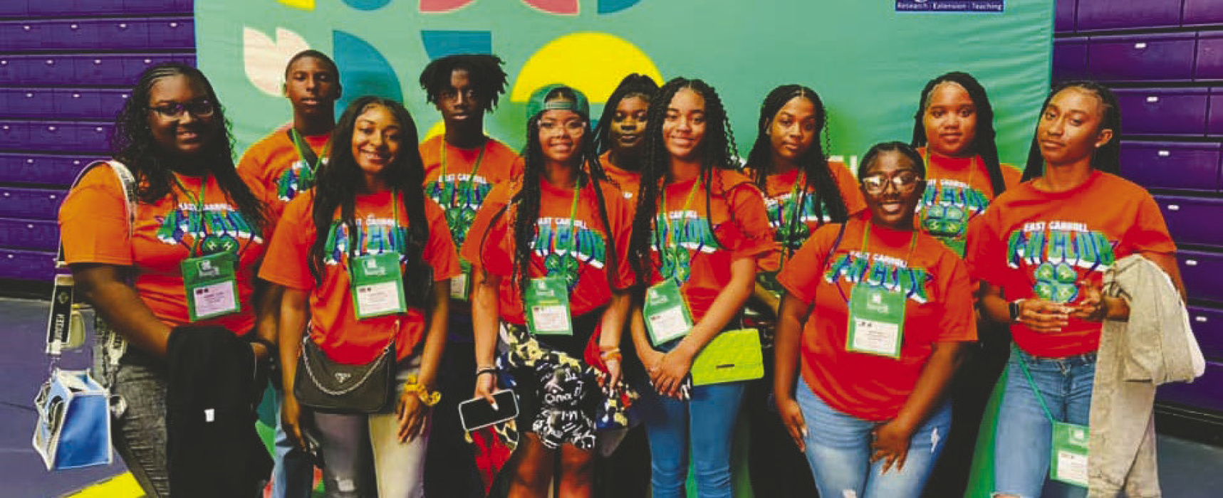 Members of 4-H from East Carroll Parish