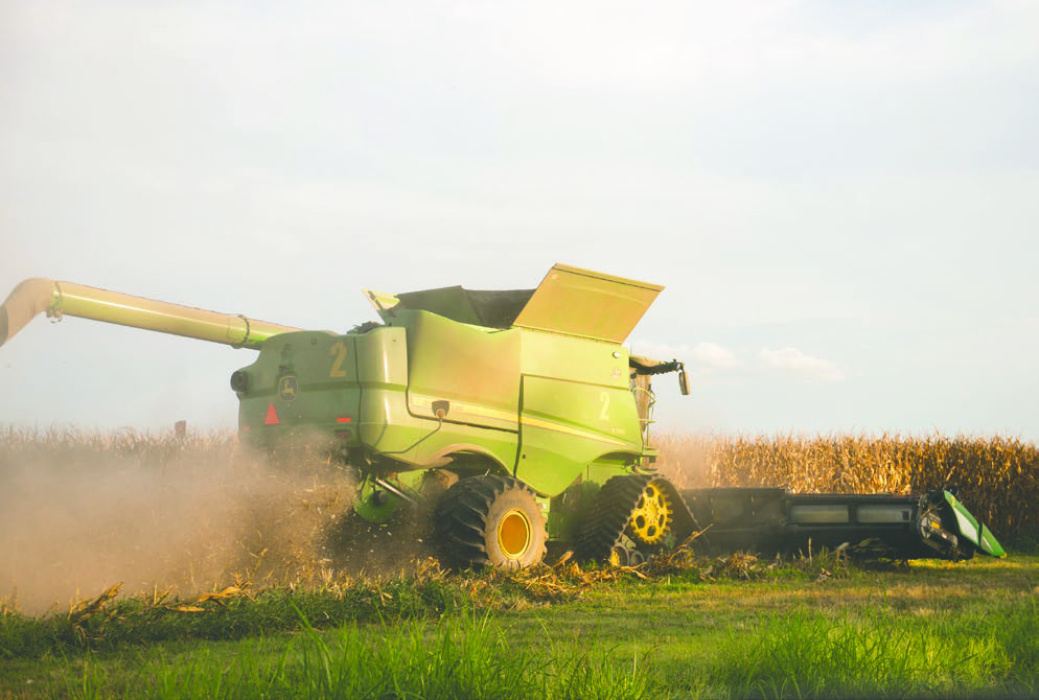 CASSIE CONDREY Harvest of corn and some soybean acreage is underway in East Carroll. Farmers are anxious to see what yields are after a strange planting season that included heavy rainfall resulting in the need to replant some crops.