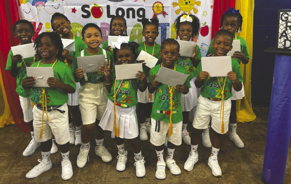 Kindergarten graduates from Griffin Southside Lower and Upper Elementary