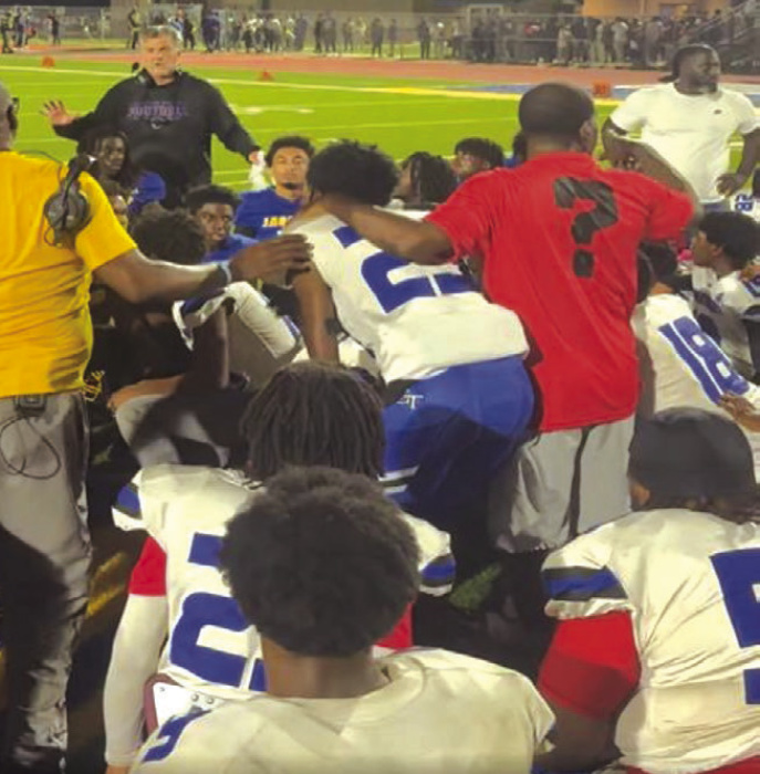 Panthers pep talk